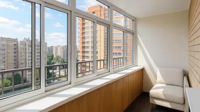 раздвижное остекление