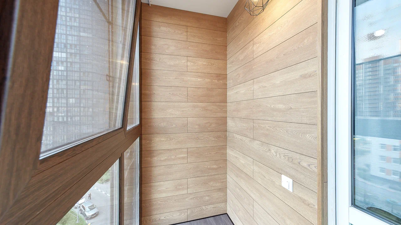 Отделка балконов под ключ в Фрязино