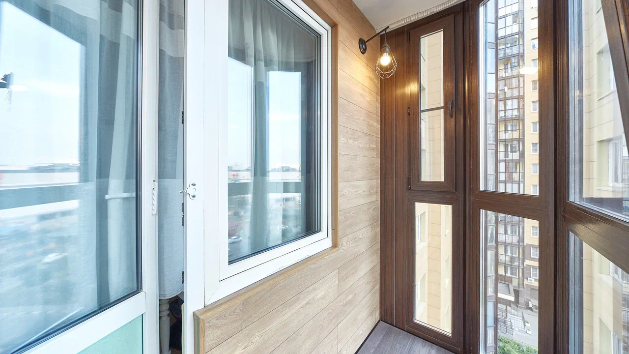 Отделка балконов под ключ в Фрязино